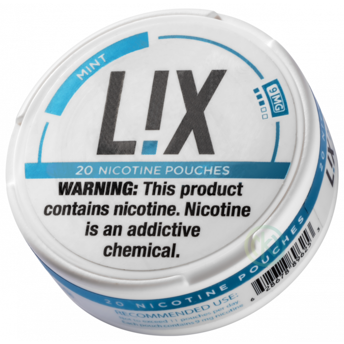 L!X Nicotine Pouches - Mint 9MG