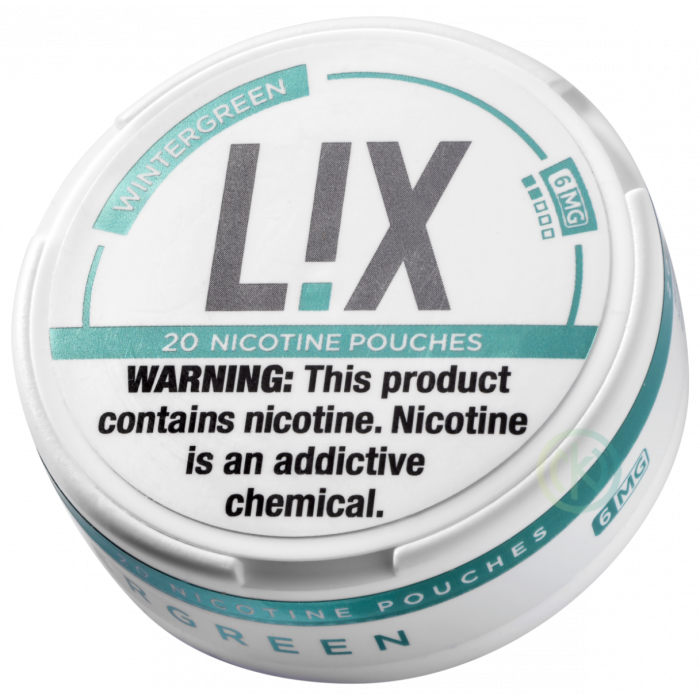 L!X Nicotine Pouches - Wintergreen 6MG