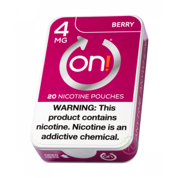 On! 4MG Berry Nicotine Pouches