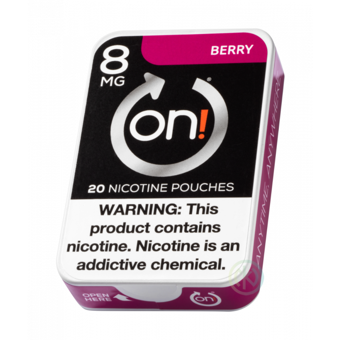 On! 8MG Berry Nicotine Pouches