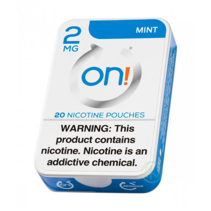 On! 2MG Mint Nicotine Pouches