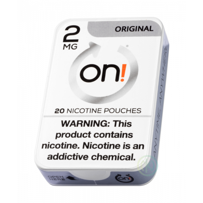 On! 2MG Original Nicotine Pouches