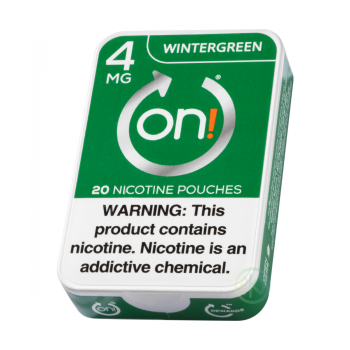 On! 4MG Wintergreen Nicotine Pouches