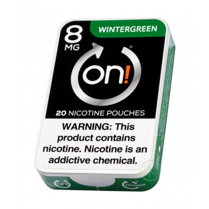On! 8MG Wintergreen Nicotine Pouches