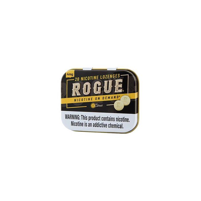 Rogue Citrus 4MG Nicotine Lozenges