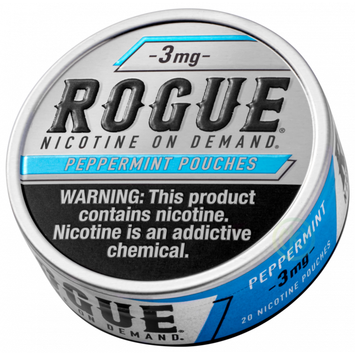 Rogue Peppermint 3MG Nicotine Pouches