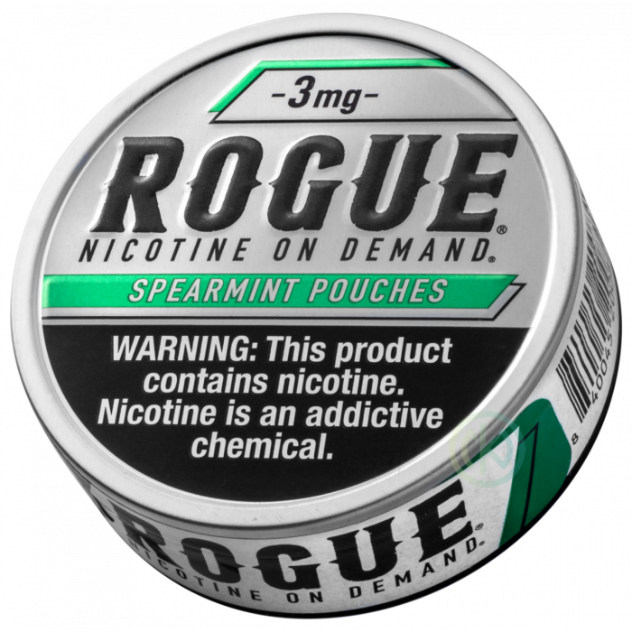 Rogue Spearmint 3MG Nicotine Pouches