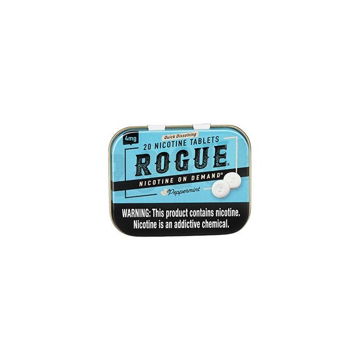 Rogue Peppermint 4MG Nicotine Tablets
