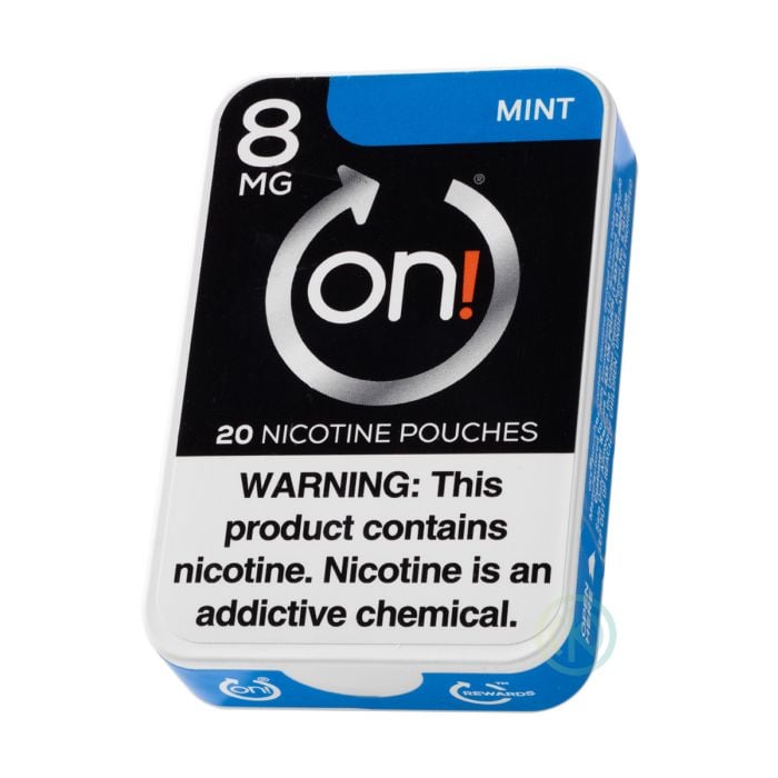 On! 8MG Mint Nicotine Pouches