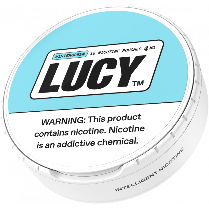 Lucy Wintergreen 4MG Nicotine Pouches