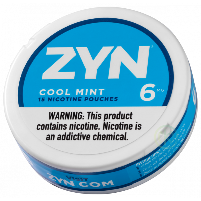 ZYN Cool Mint 6MG Nicotine Pouches