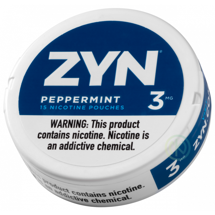ZYN Peppermint 3MG Nicotine Pouches