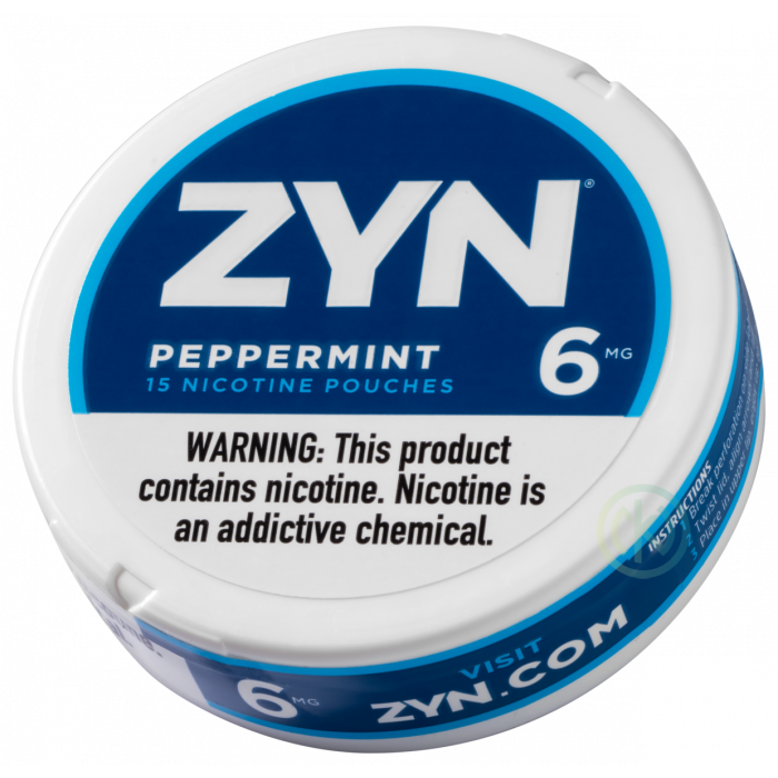 ZYN Peppermint 6MG Nicotine Pouches