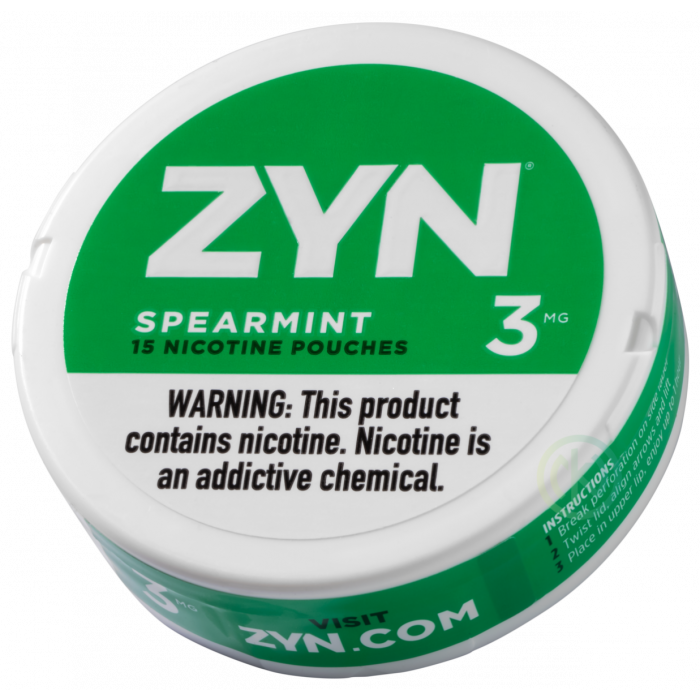 ZYN Spearmint 3MG Nicotine Pouches