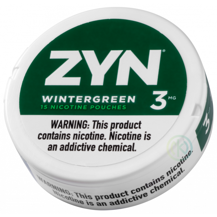 ZYN Wintergreen 3MG Nicotine Pouches