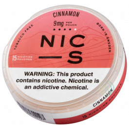 ZYN Nicotine Pouches, Cinnamon, 6 mg, 15 pouches, 5 ct