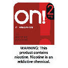 on! 2mg Cinnamon Nicotine Pouches