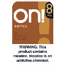 on! 8mg Coffee Nicotine Pouches