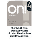 on! 4mg Original Nicotine Pouches