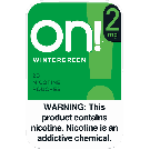 on! 2mg Wintergreen Nicotine Pouches