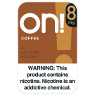 on! 8mg Coffee Nicotine Pouches