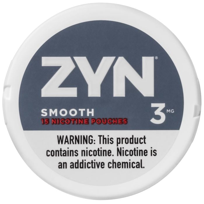 ZYN Smooth 3MG Nicotine Pouches