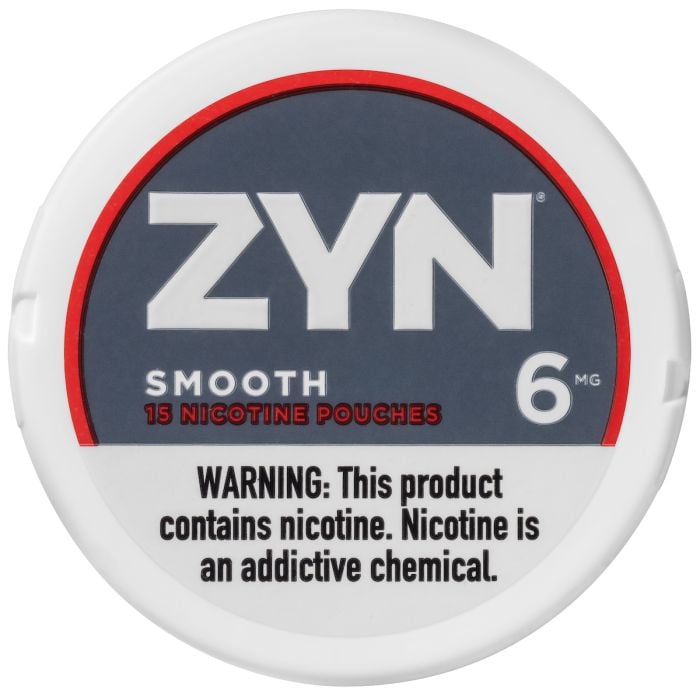 ZYN Smooth 6MG  Nicotine Pouches
