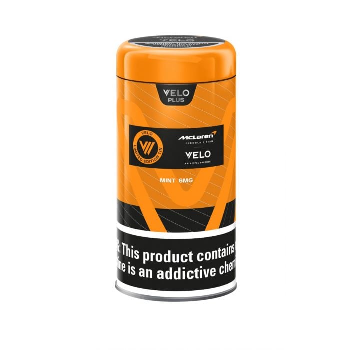 Velo Plus McLaren Tin Mint 6MG - Bundled Velo Plus McLaren Tin Mint 6MG - Bundled
