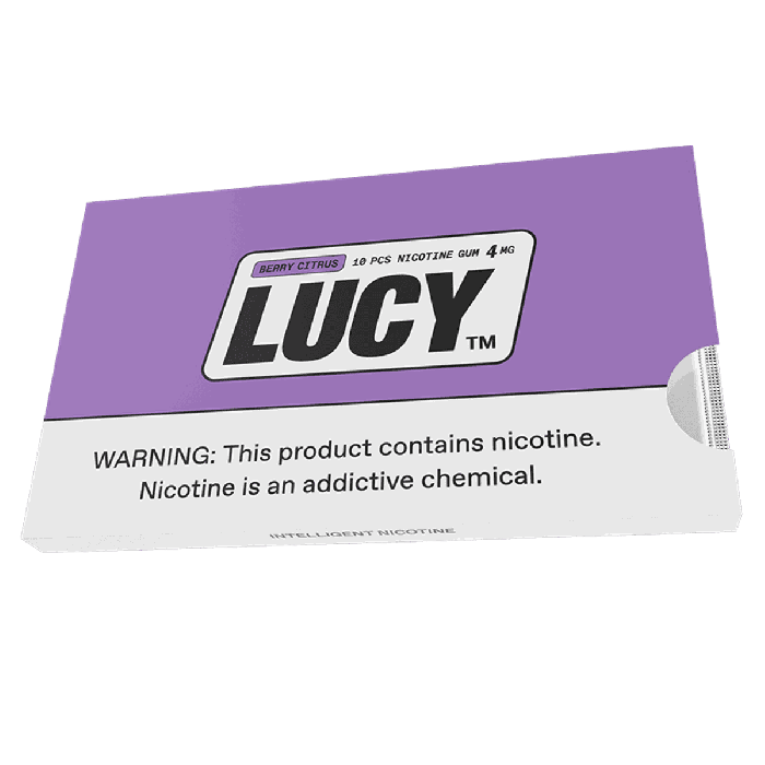 Lucy Berry Citrus 4MG Nicotine Gum