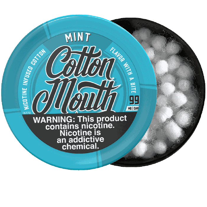 Cotton Mouth Mint Nicotine Infused Cotton Cotton Mouth Mint Nicotine Infused Cotton