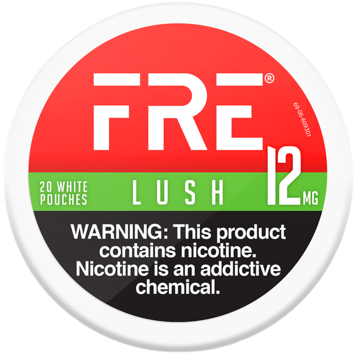 FRE Lush 12MG Nicotine Pouches