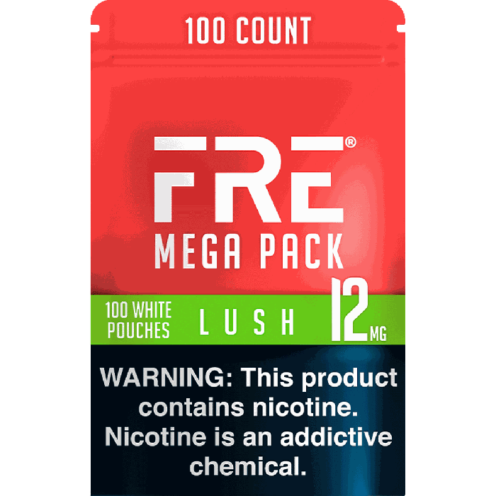 FRE Lush Mega Pack 12MG Nicotine Pouches