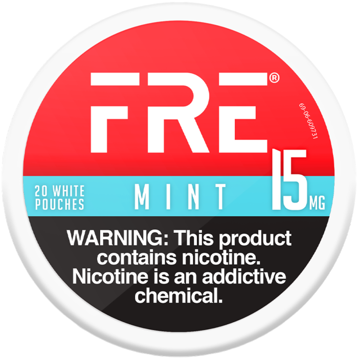 FRE Mint 15MG Nicotine Pouches