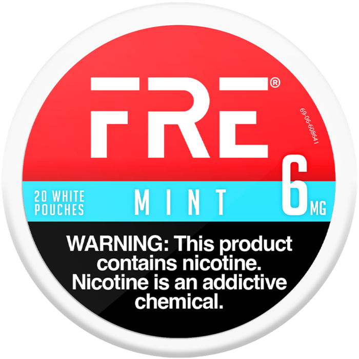 FRE Mint 6MG Nicotine Pouches FRE Mint 6MG Nicotine Pouches