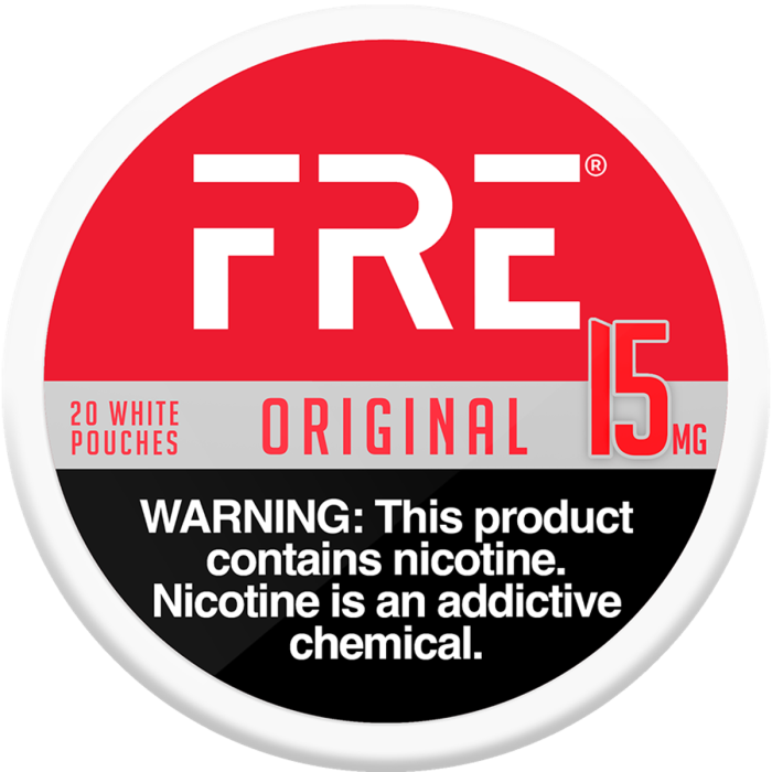FRE Original 15MG Nicotine Pouches FRE Original 15MG Nicotine Pouches