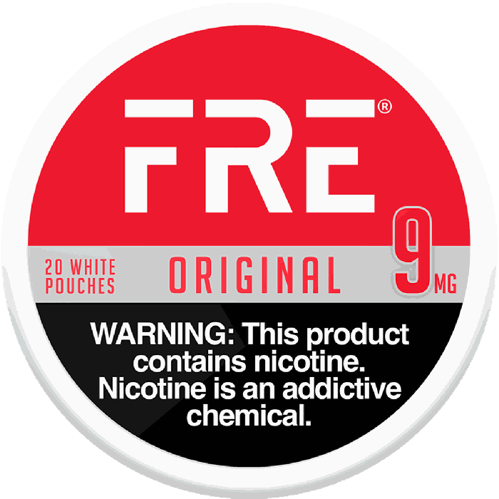 FRE Original 9MG Nicotine Pouches FRE Original 9MG Nicotine Pouches