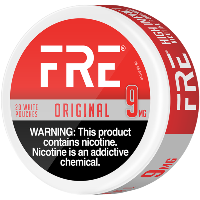 FRE Original 9MG Nicotine Pouches
