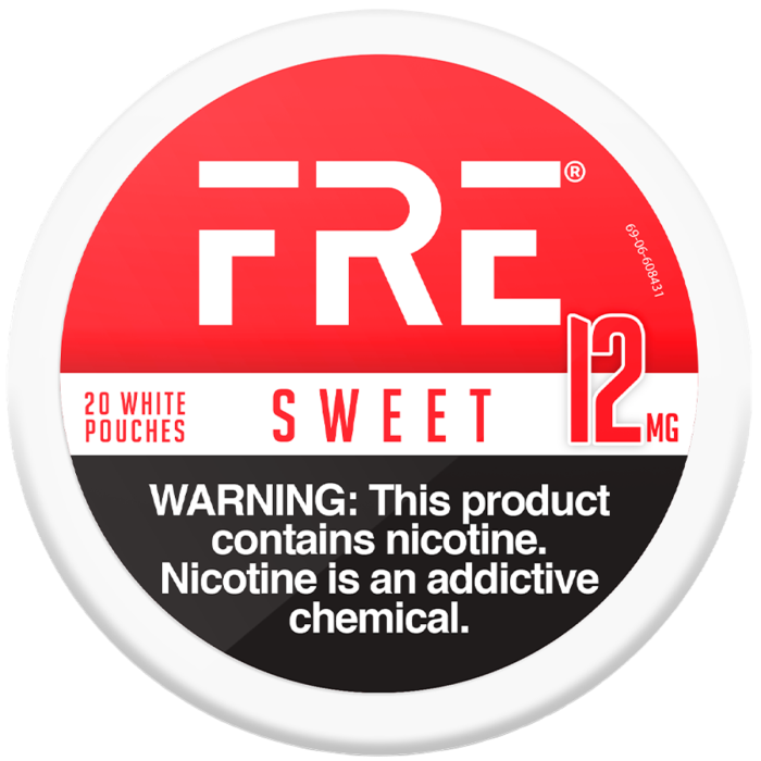 FRE Sweet 12MG Nicotine Pouches FRE Sweet 12MG Nicotine Pouches