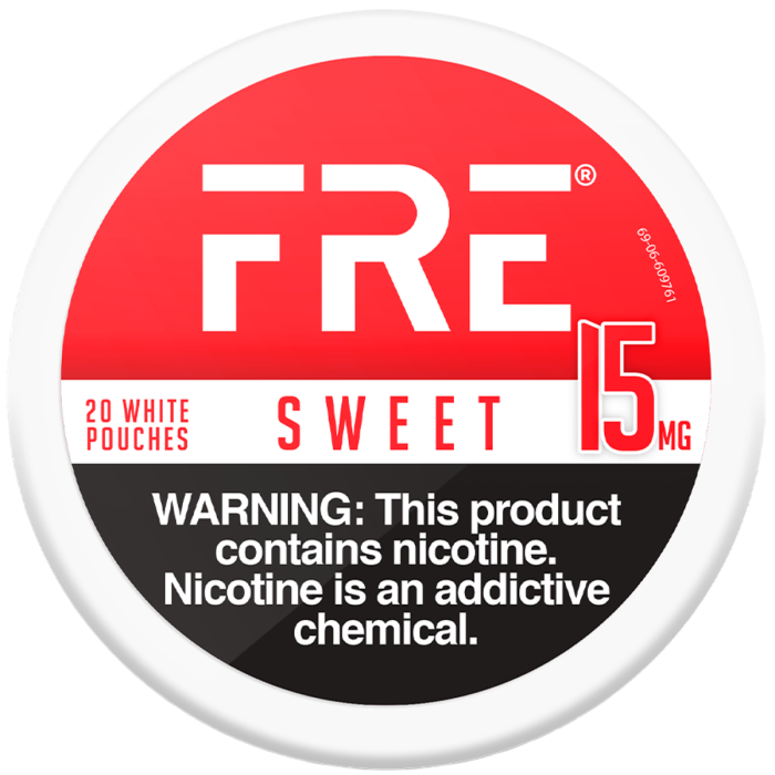 FRĒ Sweet 15MG Nicotine Pouches FRĒ Sweet 15MG Nicotine Pouches