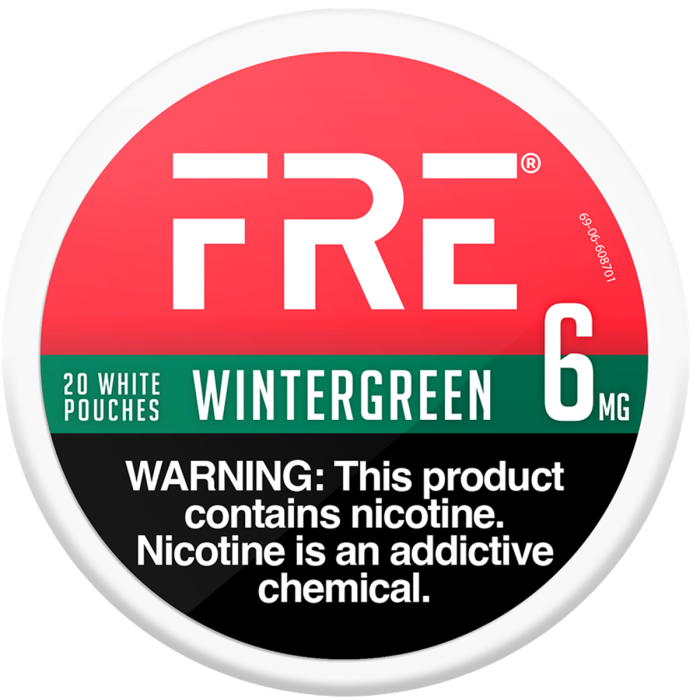 FRE Wintergreen 6MG Nicotine Pouches FRE Wintergreen 6MG Nicotine Pouches