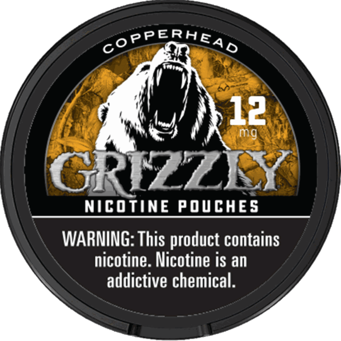 Grizzly Copperhead 12MG Nicotine Pouches