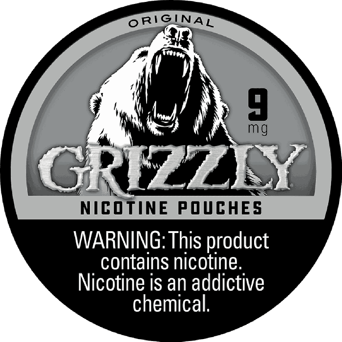 Grizzly Original 9MG Nicotine Pouches Grizzly Original 9MG Nicotine Pouches