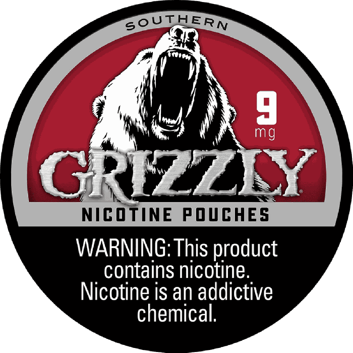 Grizzly Southern 9MG Nicotine Pouches Grizzly Southern 9MG Nicotine Pouches