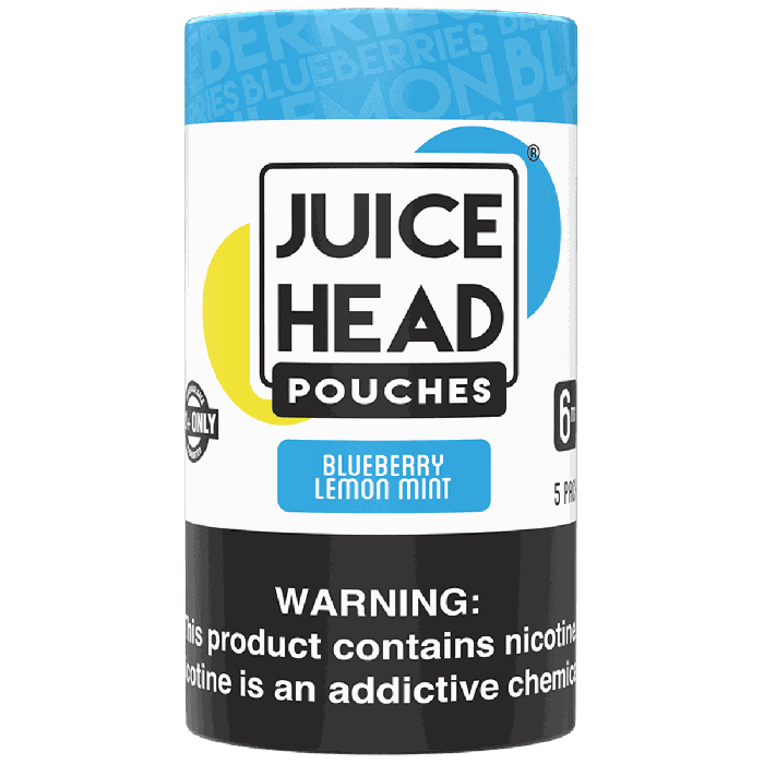 Juice Head Pouches Blueberry Lemon Mint 6MG