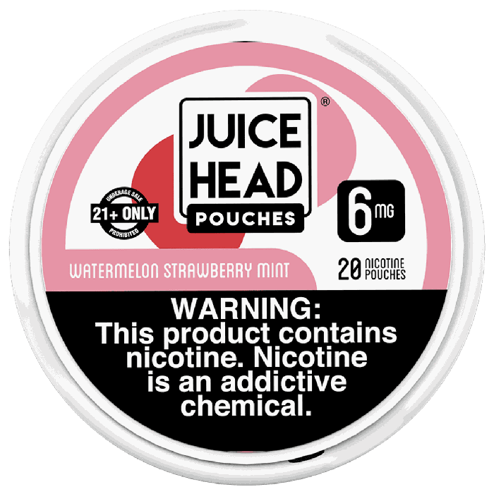 Juice Head Pouches Raspberry Lemonade Mint 6MG Juice Head Pouches Raspberry Lemonade Mint 6MG
