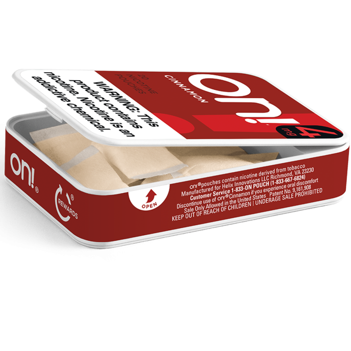 cinnamon tobacco pouches On Cinnamon Nicotine Pouches 4Mg