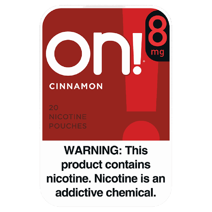 On! 8MG Cinnamon Nicotine Pouches