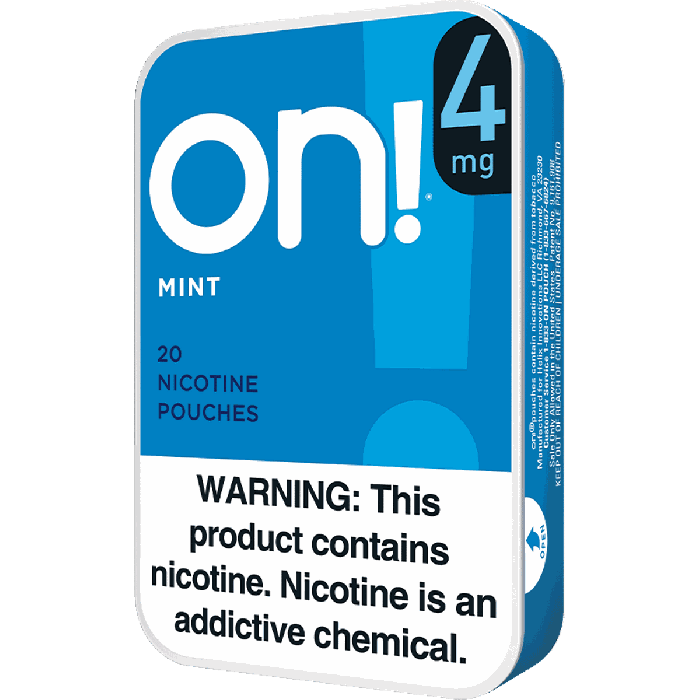 On! 4MG Mint Nicotine Pouches