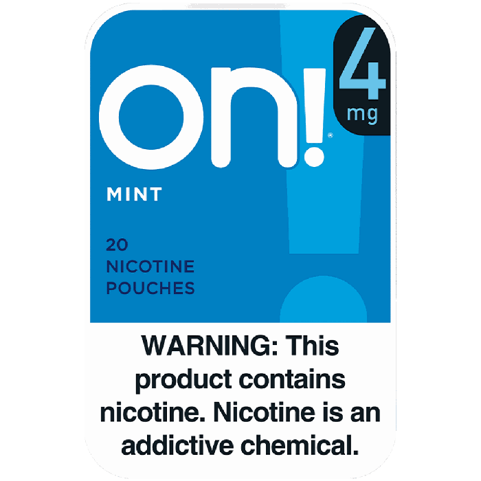 On! 4MG Mint Nicotine Pouches
