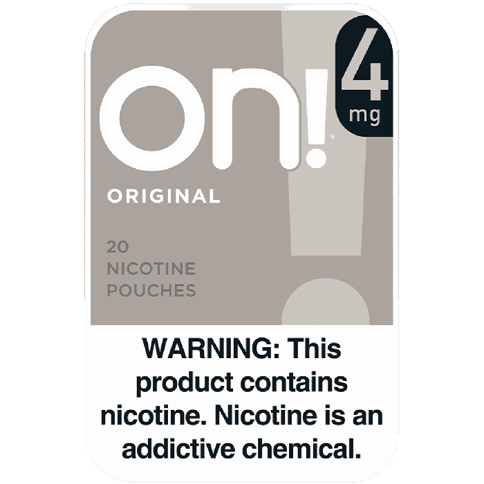 On! 4MG Original Nicotine Pouches